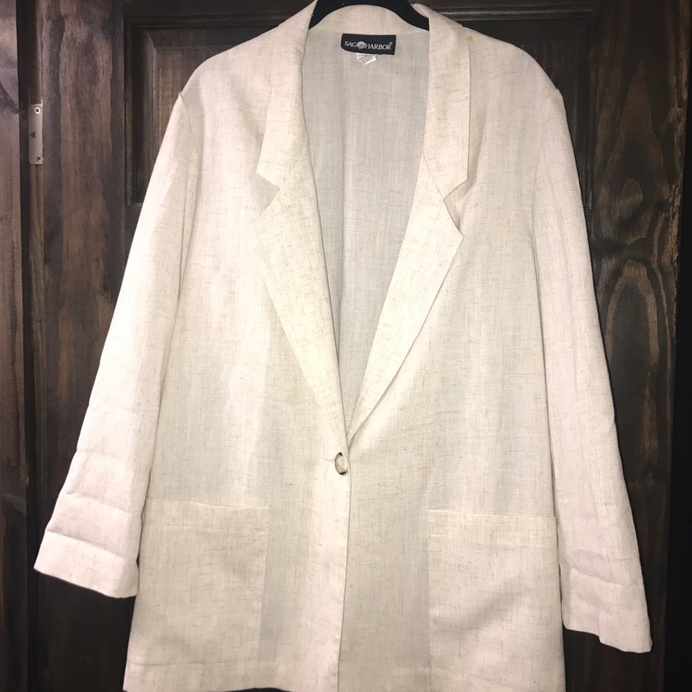Dress Blazer. Sag Harbor. Woman's size:12